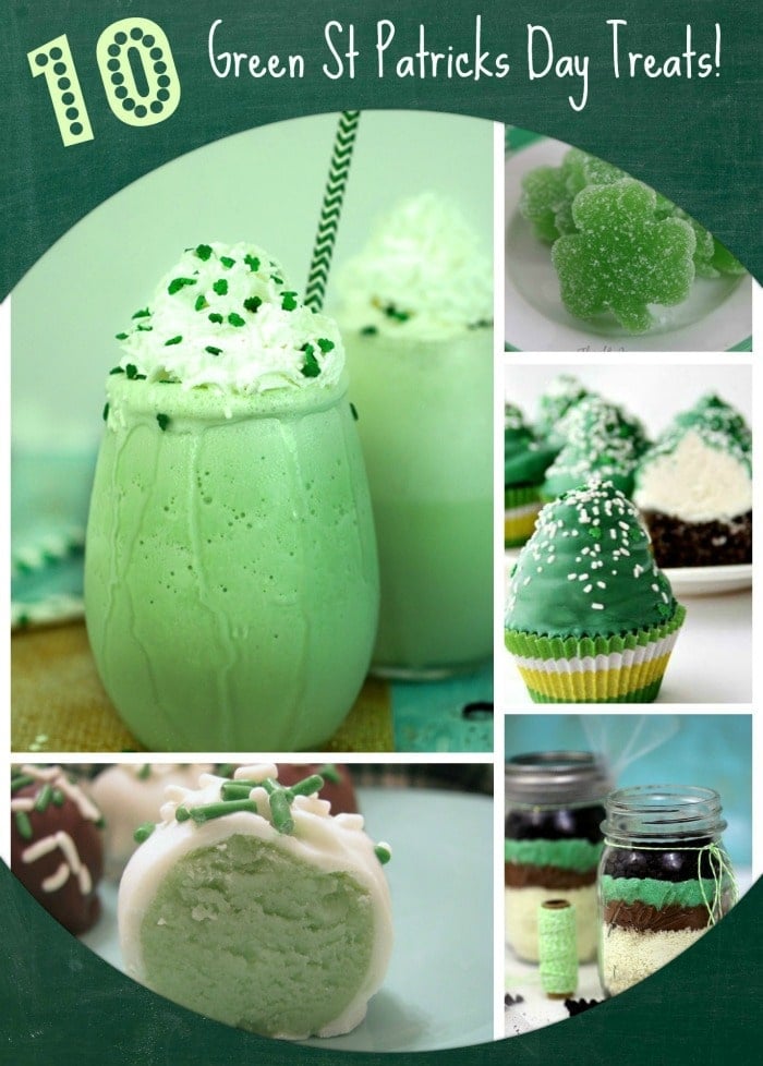 10 Green St Patrick’s Day Treats