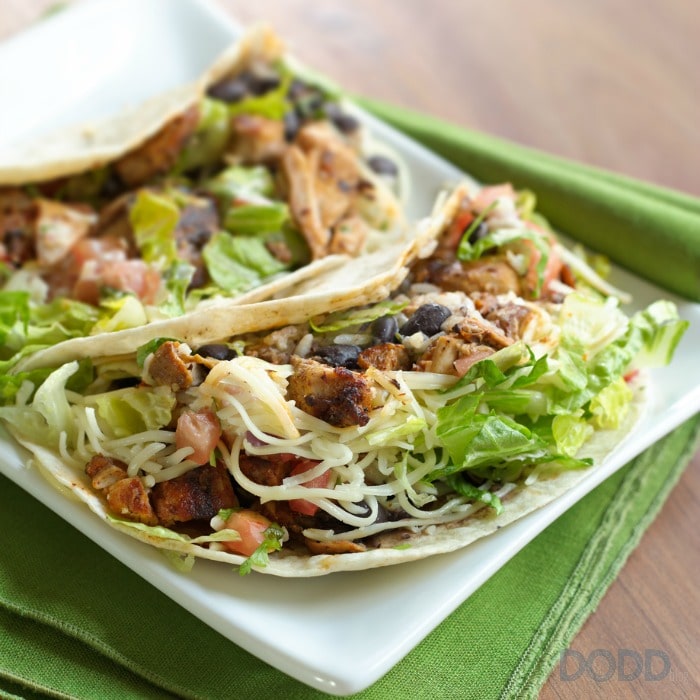 The Spicy Chicken Tacos