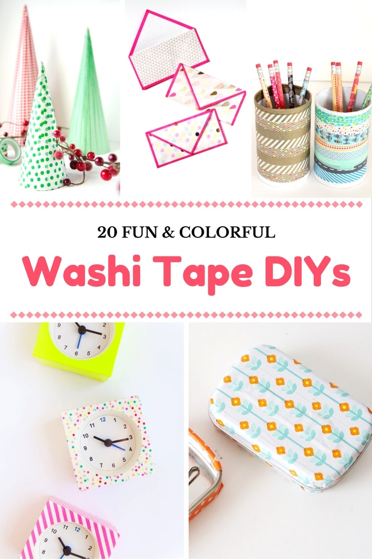 20 Washi Tape DIYs