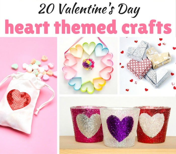 20 Valentine’s Day Heart Crafts