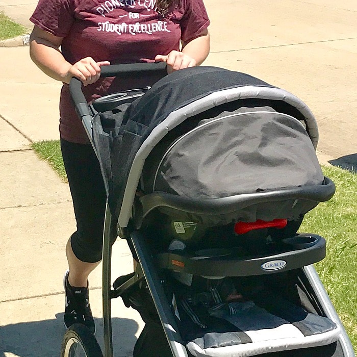 Graco FastAction, Conquer the Outdoors with the Graco FastAction Fold Click Connect Jogger Stroller, Days of a Domestic Dad