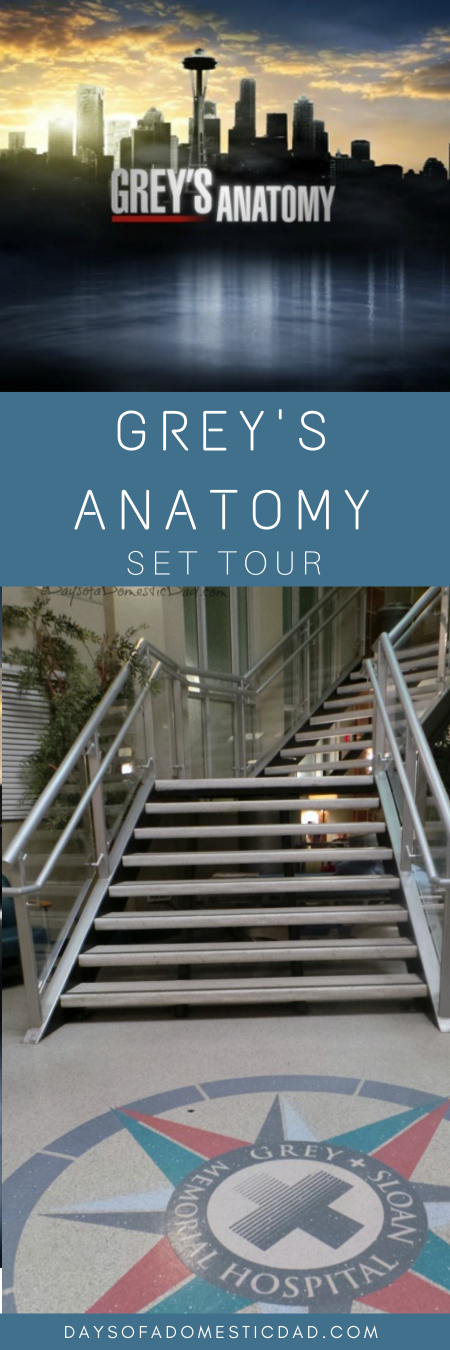 grey's anatomy set tour, We Took a Tour of the Grey&#8217;s Anatomy Set Tour, Days of a Domestic Dad
