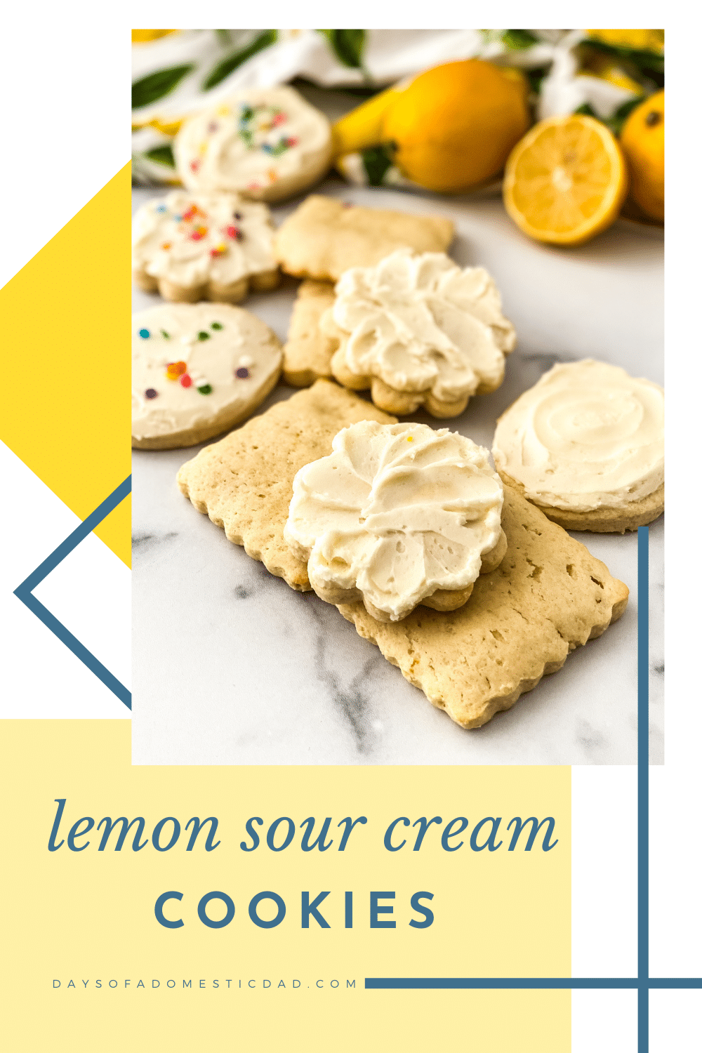 Lemon Sour Cream Cookies Recipe