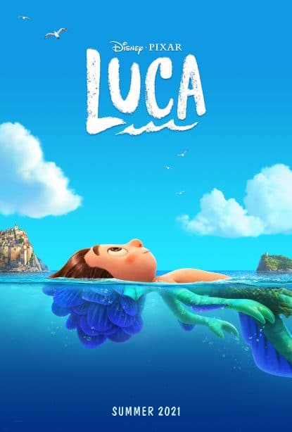 Pixar Luca Poster