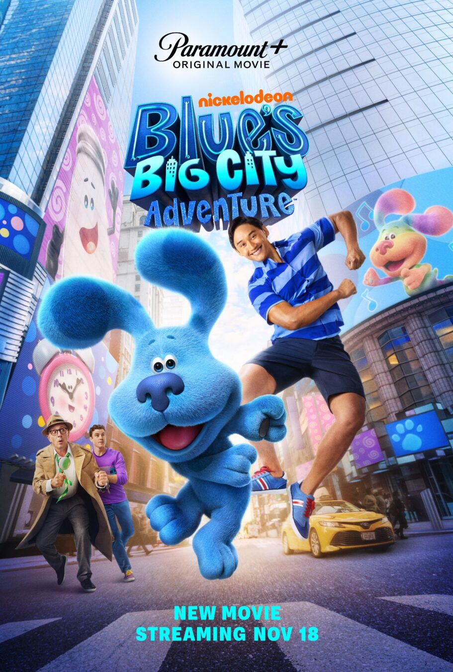 Blue’s Big City Adventure is set to be a hit, with the blue's clues guy