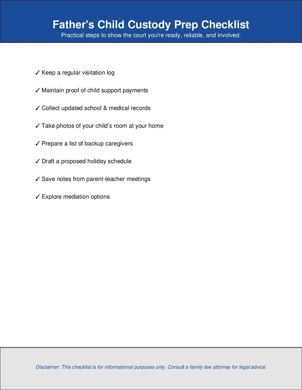 How to Win Child Custody Battle as a Father (Dad), Days of a Domestic Dad